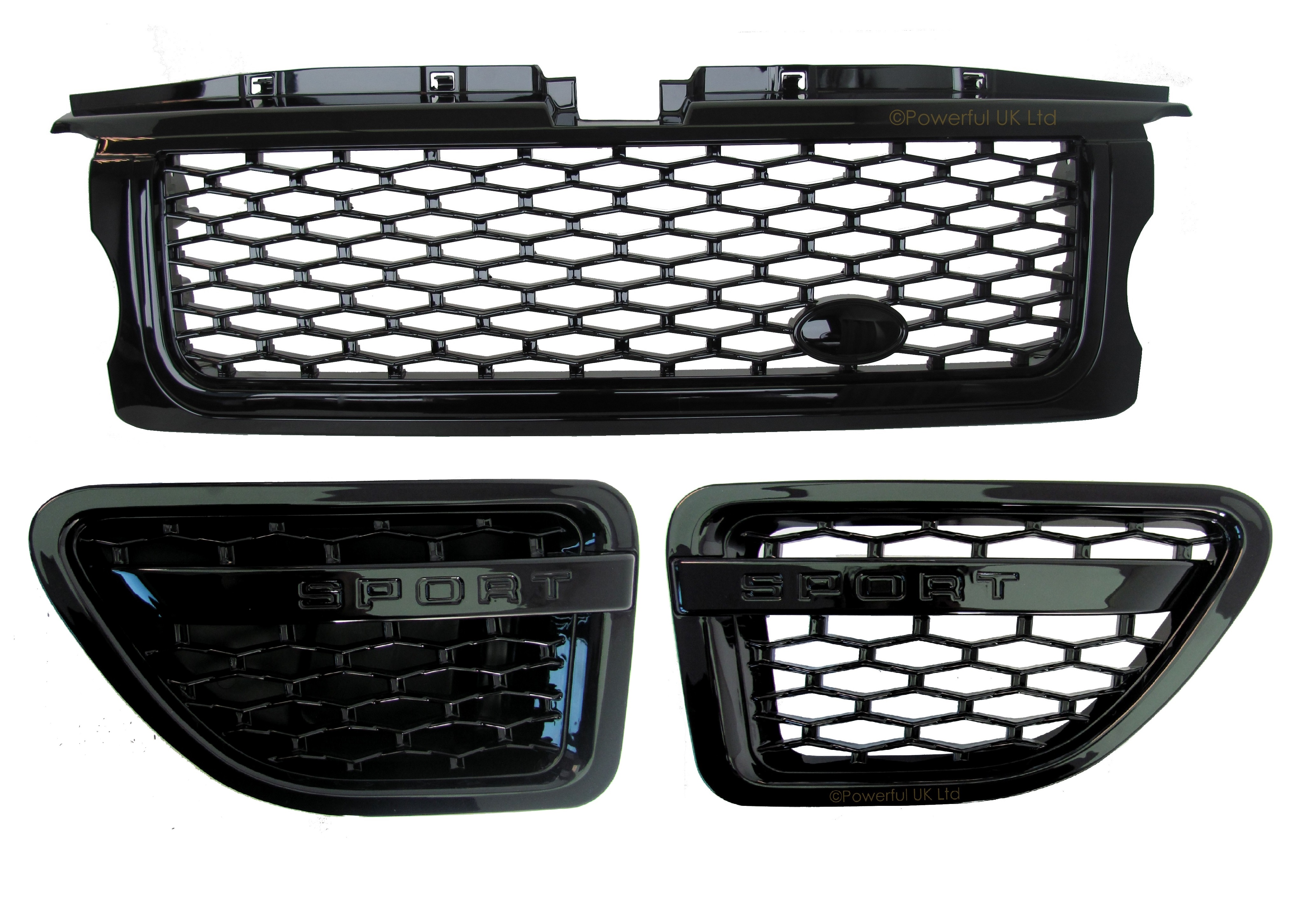 Range Rover sport Grille+side vent Autobiography style upgrade kit full